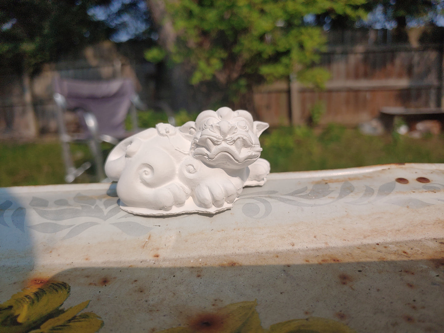 Foo Lion Statue
